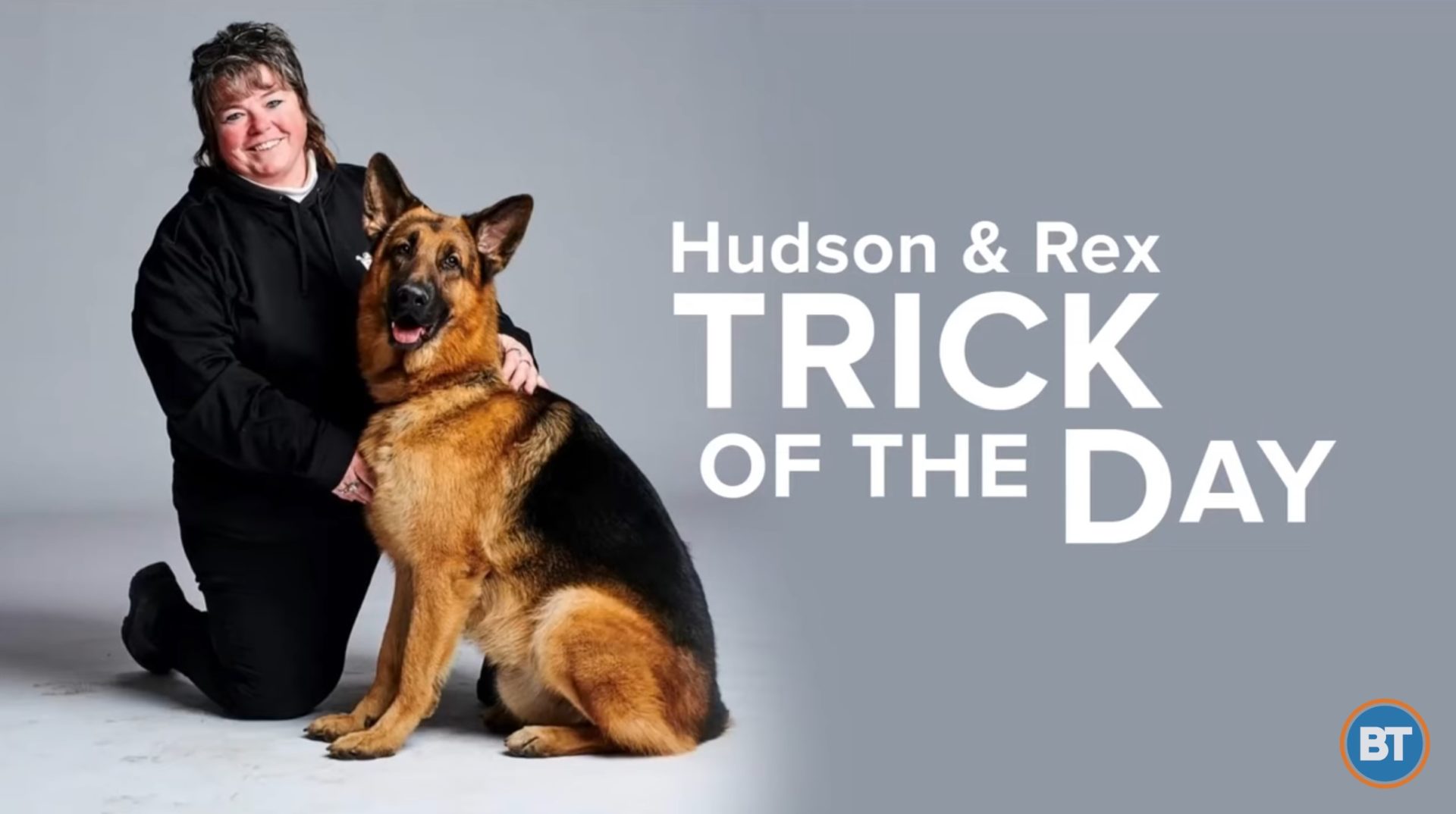 [From Breakfast Television] Yes, you can teach your dog a new trick! Hudson & Rex star canine
