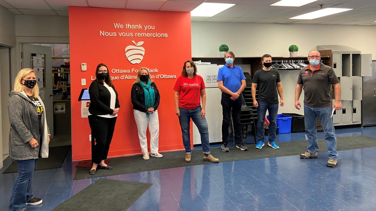 Ottawa Food Bank and Rogers Step Up to the Plate to help 34,000 in