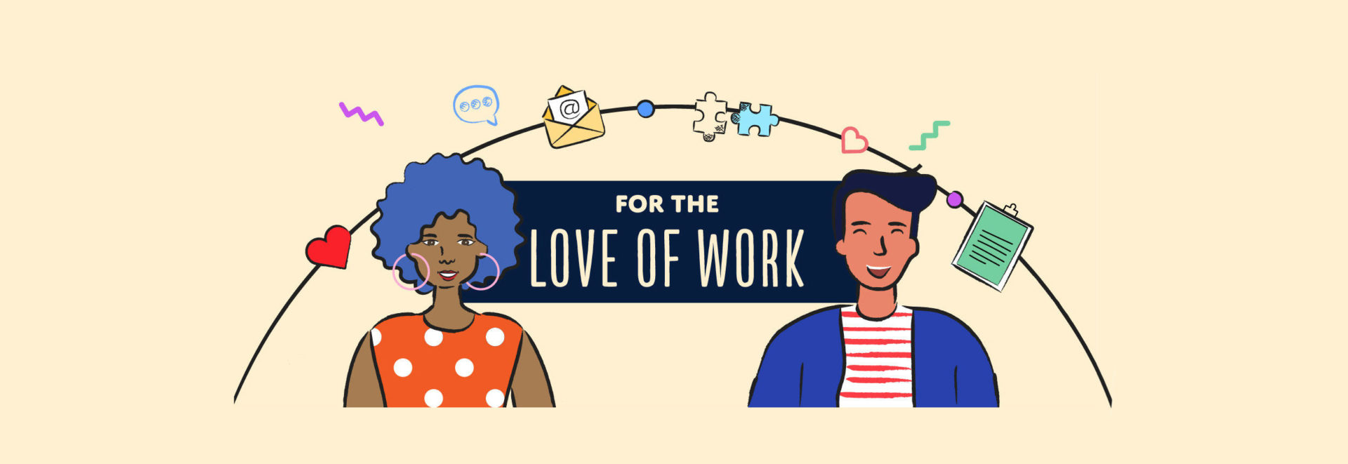 For the Love of Work logo header