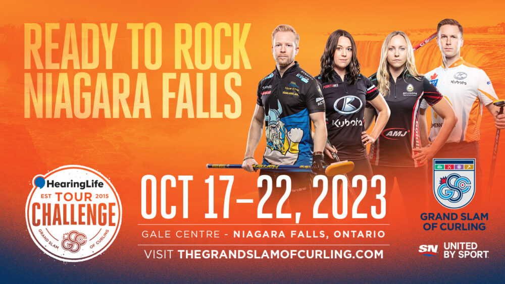 Grand Slam of Curling Slides into Niagara Falls for HearingLife Tour